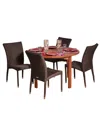 Amazonia Lorraine 5pc Patio Dining Set