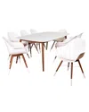 Amazonia Madison 9pc Rectangular Indoor Dining Set
