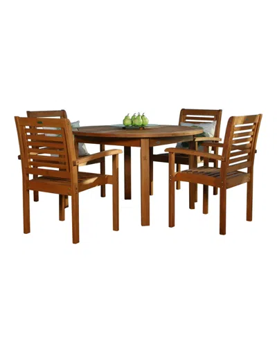 Amazonia Miliano 5pc Dining Set