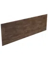 Amazonia Modern Rustic Panel Headboard Distressed Brown In Brown