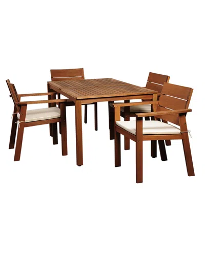 Amazonia Nelson 5pc Patio Dining Set
