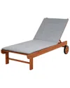 Amazonia Teak Outdoor Patio Brown Dining Chair