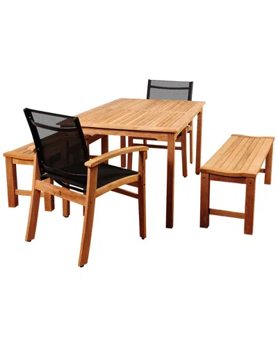 Amazonia Teak Outdoor Set