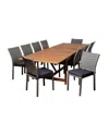Amazonia Angelo 11pc Patio Dining Set