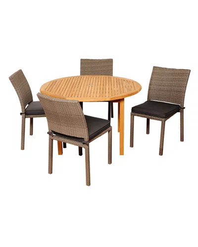 Amazonia Anthony 5pc Patio Dining Set
