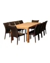 Amazonia Christopher 11pc Patio Dining Set