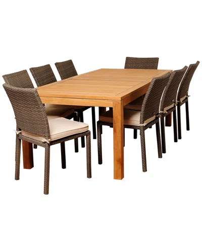 Amazonia Damian 9pc Patio Dining Set