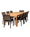 Amazonia Damian 9pc Patio Dining Set