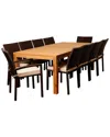 Amazonia Darren 11pc Patio Dining Set