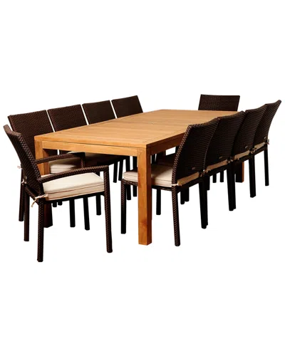 Amazonia Darren 11pc Patio Dining Set