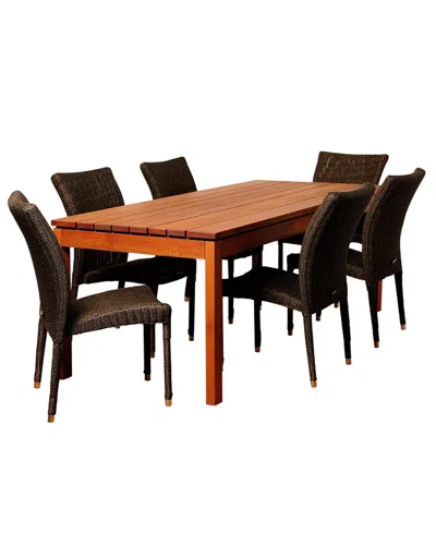 Amazonia Jamison 7pc Patio Dining Set