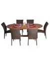 Amazonia Lemans 7pc Patio Dining Set