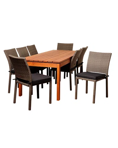 Amazonia Lynwood 9pc Patio Dining Set