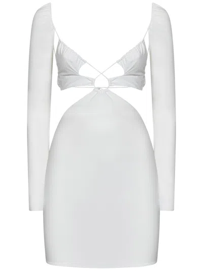 Amazuìn Azhar Mini Dress In White