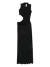 Amazuìn Alex Maxi Dress In Black
