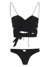 Amazuìn Bikini Set Dea In Black In Black
