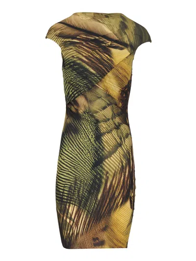 AMAZUÌN BIRGIT DRESSES GREEN