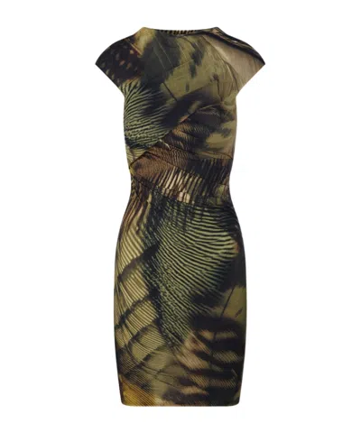 AMAZUÌN BIRGIT PRINTED BODYCON DRESS
