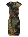 Amazuìn Amazuin Birgit Short-sleeved Mini Dress In Green