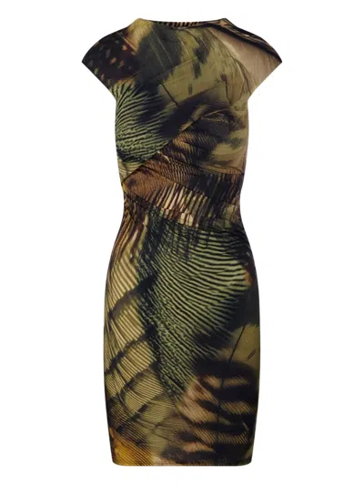 AMAZUÌN BIRGIT PRINTED BODYCON DRESS