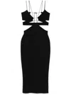Amazuìn Amazuin Form-fitting Evening Dress In Black