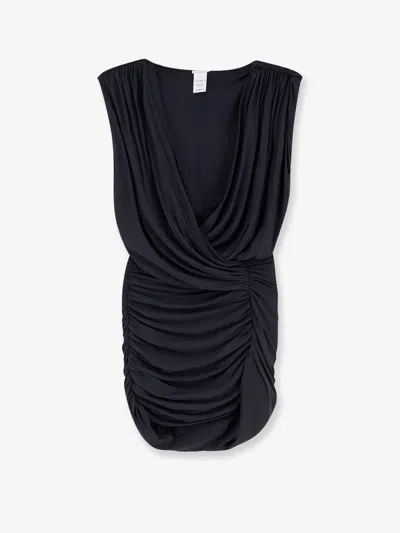 Amazuìn Candice Jersey Dress In Black