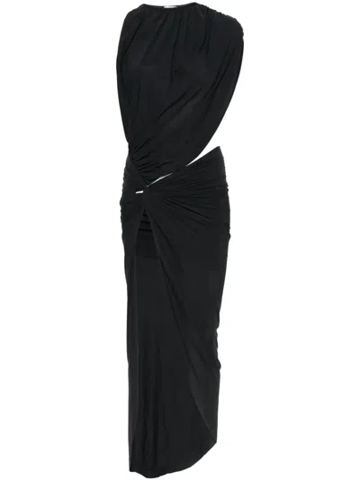 Amazuìn Carola Maxi Dress In Black
