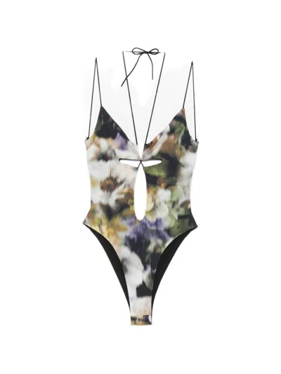 Amazuìn Costume Intero Multicolore Layla Faded Floral Amazuin