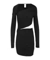 Amazuìn Asymmetric Dress In Black