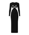 Amazuìn Dhemi Lace Cutout Dress In Black