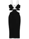 Amazuìn Amazuin Form-fitting Evening Dress In Black