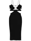 Amazuìn Amazuin Form-fitting Evening Dress In Black