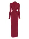 Amazuìn Leonie Maxi Dress Dresses Bordeaux In Red