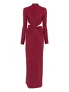 Amazuìn Leonie Dress In Red