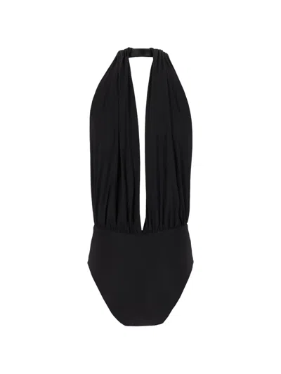 Amazuìn Ember High-neck Bodysuit In Multi