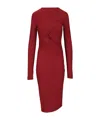 Amazuìn Francis Midi Dress Dresses Bordeaux In Red