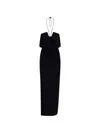 Amazuìn Giselle Deep Black Dress Amazuin In Multi