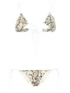 Amazuìn Kaiss Two-piece Swimsuit In Neutrals
