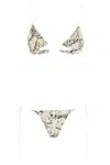 Amazuìn Kaiss Two-piece Swimsuit In Pyton