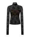Amazuìn Lace Blouse In Black