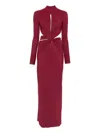 Amazuìn Leonie Dress In Red