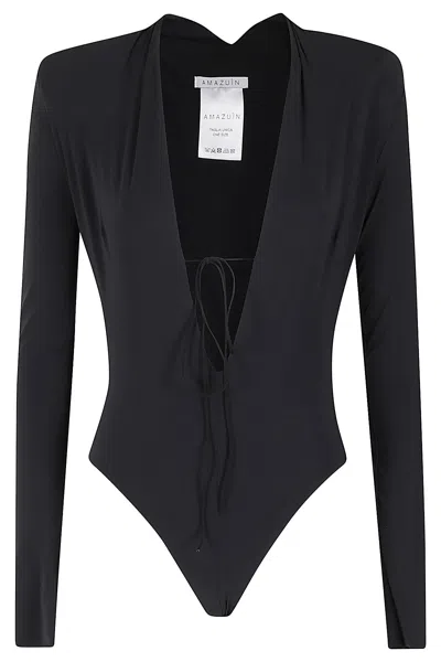 Amazuìn Viv Bodysuit In Black