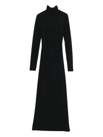 AMAZUÌN MAXI DRESS WITH OPEN BACK
