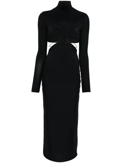 Amazuìn Mileni Maxi Dress In Black