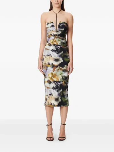 Amazuìn Natalie Dress With Floral Print In Multi
