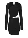 Amazuìn Asymmetric Dress In Black