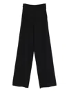 Amazuìn Pleated Trousers In Black