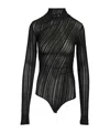 Amazuìn Qin Tops Black In Blue