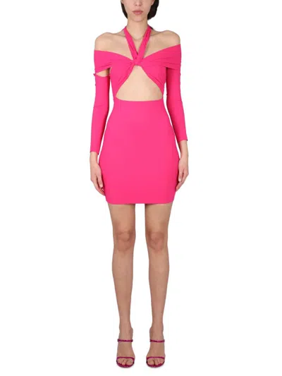 Amazuìn Romy Dress In Fuchsia