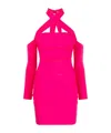 Amazuìn Romy Twist Cutout Dress In Orange